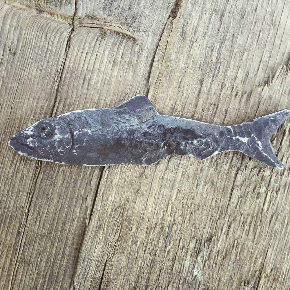 Hand Forged Wrought Iron Fish