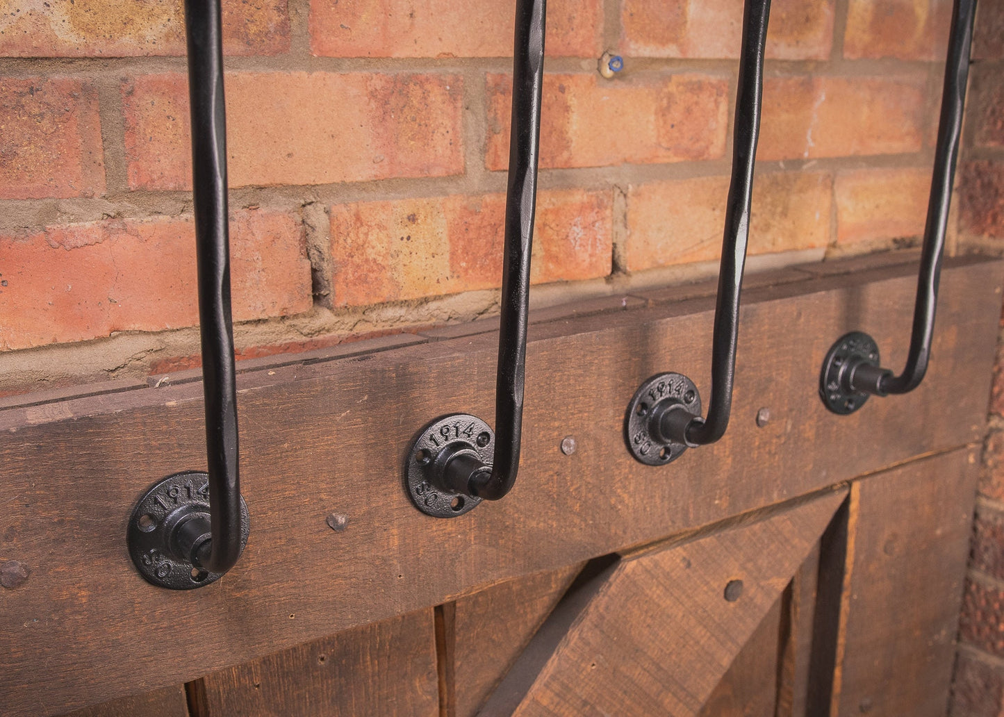 Industrial Staircase Railing Picket, Exteriror Mount Picket