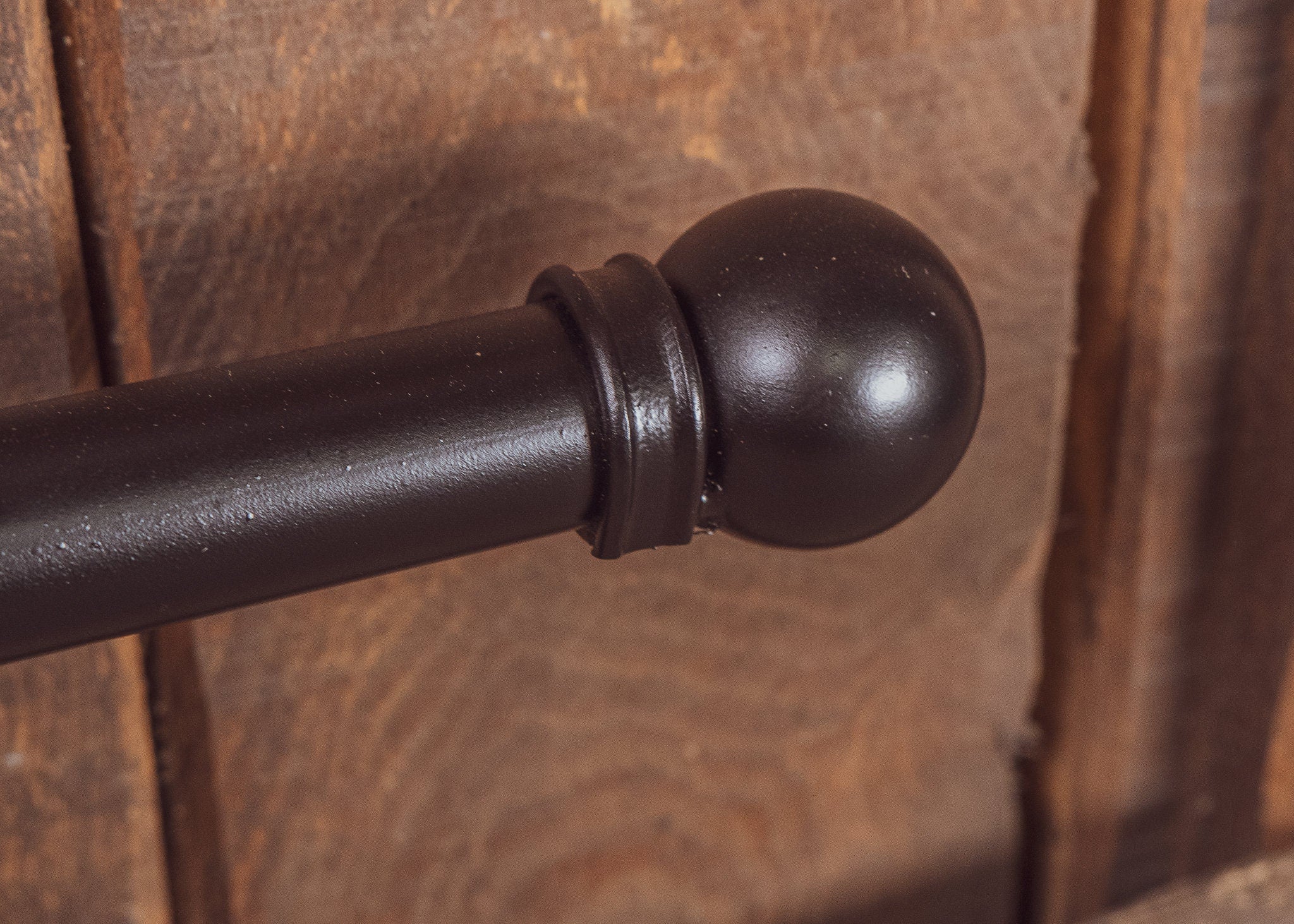 Industrial style bar foot rail Black home bar foot rail Kitchen island