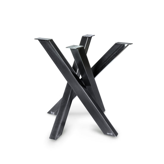 Table Base Orion table legs cross frame table runners steel metal dining table desk conference table