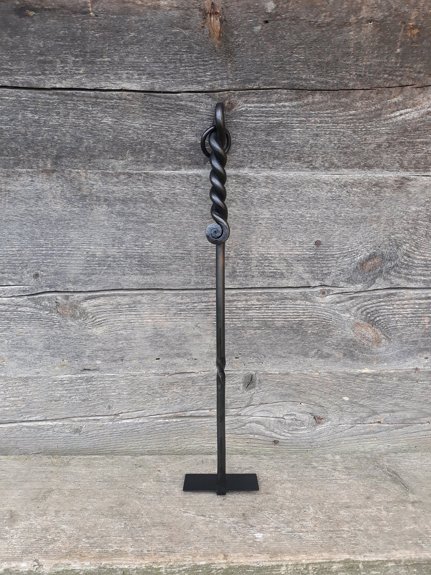 Hand Forged Fireplace Rake 56cm