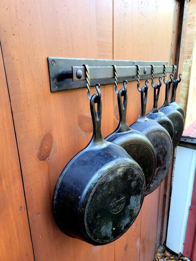 Hand Forged Pot Rack