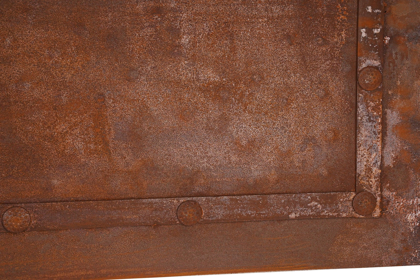 Rustic Iron Hammered Metal Panel 24x48 inches