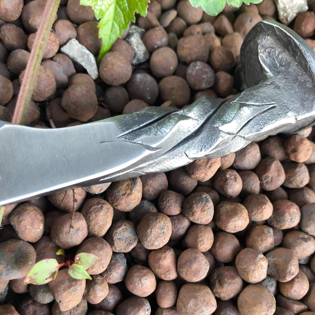 Pineapple Harpoon Railroad Spike Knife Old West Iron