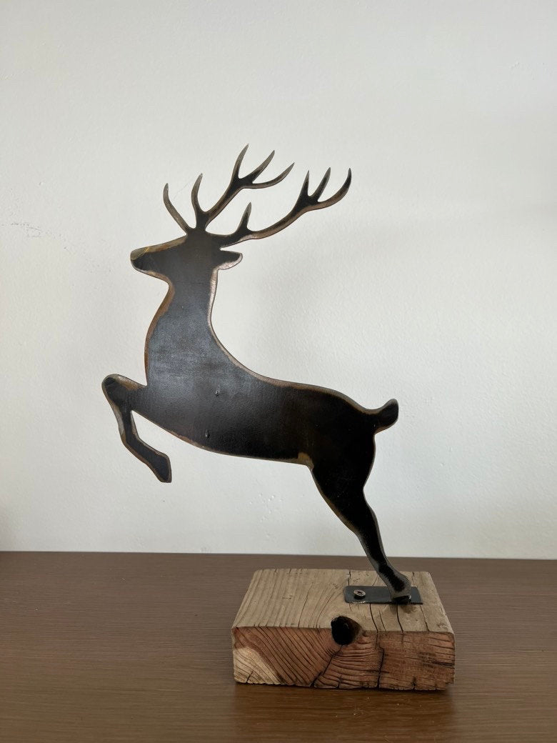 Table Top Reindeer Holiday Ornaments Christmas