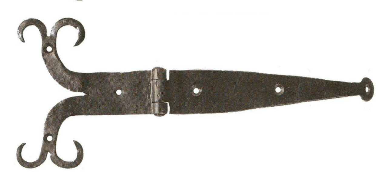 Bean Iron Functioning Hinge Strap