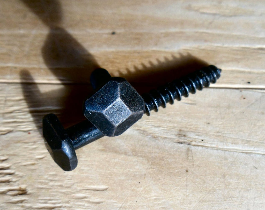 Pyramid Head Lag Screws by Old West Iron