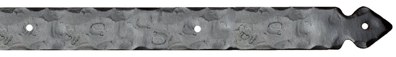 Correa de bisagra de imitación de hierro forjado rústico
