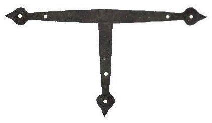 French Country Iron T Face Plate